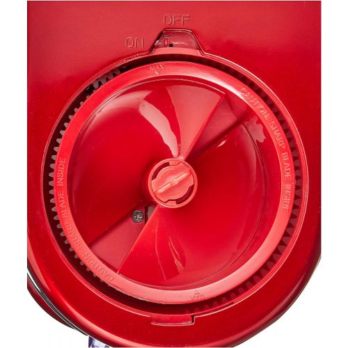  [아마존베스트]Nostalgia Slush Maker Ice Maker, Red