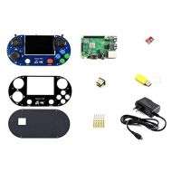 NOUII Waveshare Raspberry Pi 3 Model B+ Development Kit, Game HAT, Micro SD Card, Power Adapter, etc.