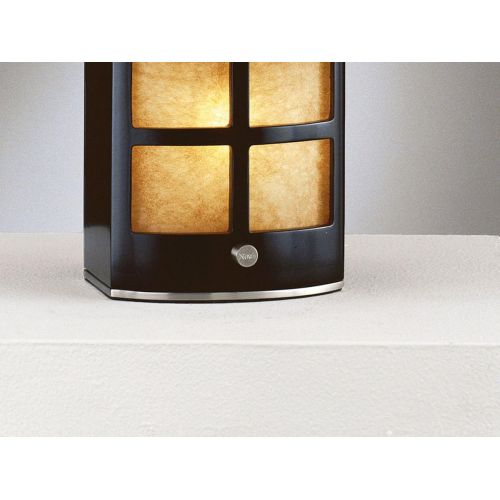  NOVA of California Nova Lighting Ventana Standing Table Lamp, Dark BrownNickelParchment