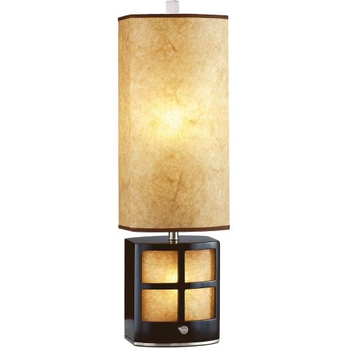  NOVA of California Nova Lighting Ventana Standing Table Lamp, Dark BrownNickelParchment