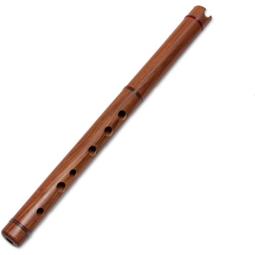  NOVICA Decorative Wood Traditional Peruvian Quena Flute, Brown, Jacaranda