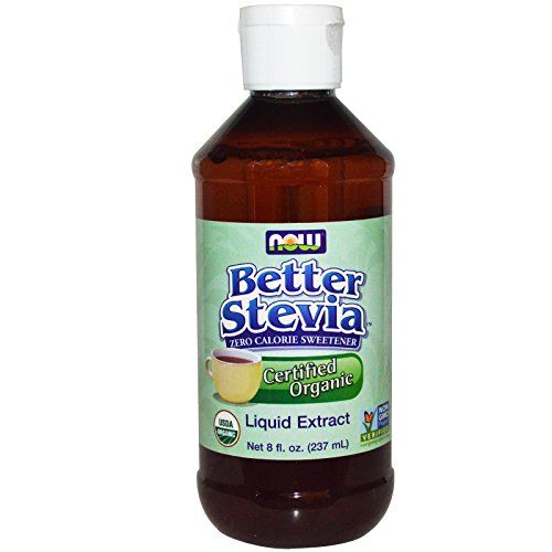  NOW Foods Now Foods BetterStevia Organic Liquid Extract - 8 oz. 4 Pack