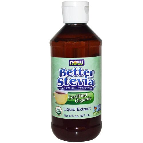  NOW Foods Now Foods BetterStevia Organic Liquid Extract - 8 oz. 4 Pack