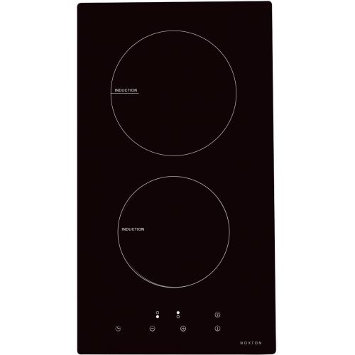  NOXTON Induction Cooktop, Built-in 2 Burners Electric Stove Top Hob with Touch Control Child Safe Lock Timer Key Auto Shut Off with Hard Wire 3500W for 220V~240V