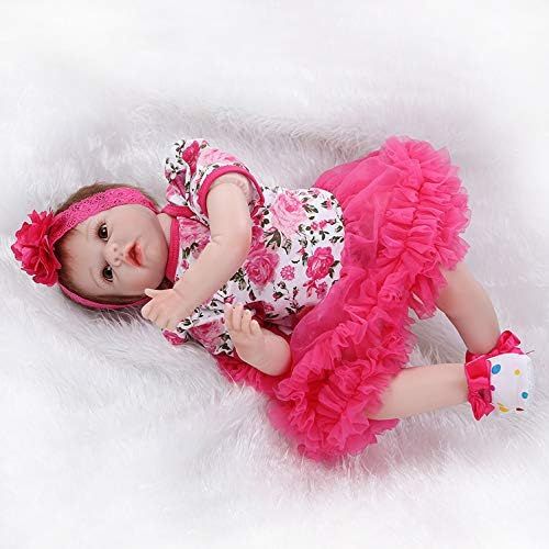  NPKDOLL Reborn Baby Dolls Girl 22 Cute Realistic Soft Silicone Vinyl Dolls Real Baby Doll Newborn Baby Dolls with Clothes