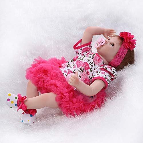  NPKDOLL Reborn Baby Dolls Girl 22 Cute Realistic Soft Silicone Vinyl Dolls Real Baby Doll Newborn Baby Dolls with Clothes