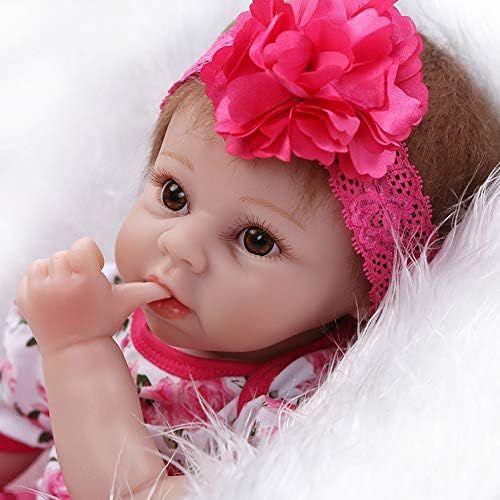  NPKDOLL Reborn Baby Dolls Girl 22 Cute Realistic Soft Silicone Vinyl Dolls Real Baby Doll Newborn Baby Dolls with Clothes