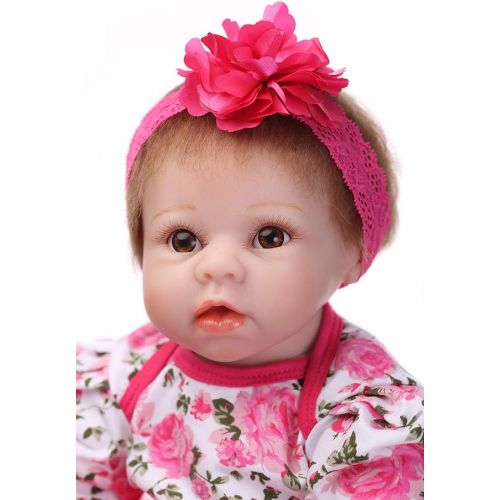  NPKDOLL Reborn Baby Dolls Girl 22 Cute Realistic Soft Silicone Vinyl Dolls Real Baby Doll Newborn Baby Dolls with Clothes