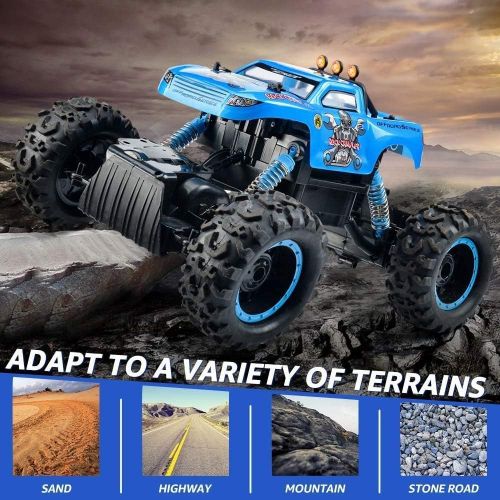  [아마존베스트]NQD Remote Control Trucks Monster RC Car 1: 12 Scale Off Road Vehicle 2.4Ghz Radio Remote Control Car 4WD High Speed Racing All Terrain Climbing Car Gift for Boys