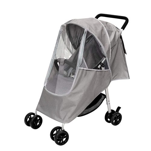  NREOY Stroller Rain Cover & Mosquito Net,Weather Shield Accessories - Protect from Rain Wind Snow Dust Insects Water Proof Ventilate Clear-Breathable Bug Shield for Baby Stroller by Vans