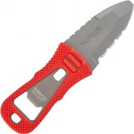 NRS Neko Titanium Blunt Tip Rescue Knife-Red