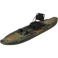 NRS Kuda 10.6 Inflatable Fishing Sit-On-Top Kayak-Green