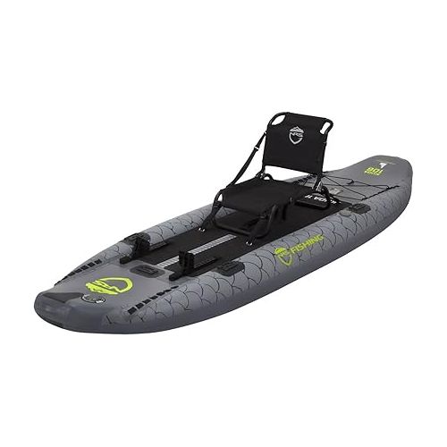  NRS Kuda 10.6 Inflatable Fishing Sit-On-Top Kayak-Green