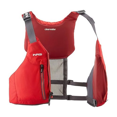  NRS Clearwater Lifejacket (PFD)-Red-L/XL