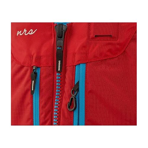  NRS Women's Zoya Kayak Lifejacket (PFD)-Red-L/XL