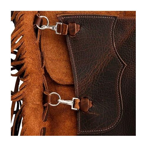  NRS Ranch Hand Brown Oiled Chinks