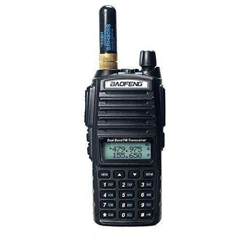  NSKI 10Pcs SRH805S SMA-F Female Dual Band Antenna for Baofeng GT-3 UV-5R BF-888s Radio