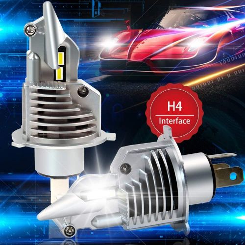  [아마존 핫딜] NSLUMO 9003 H4 LED Headlight Bulbs FLIP Chips 2121 HS1 P43T Motorcyle HB2 Headlights Conversion Kit 6000K 12000LM 70W High Low Beam Combo Bright White 2 Years Warranty (2 Packs)