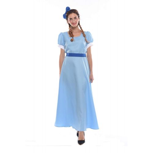  NSPSTT Women Costume Dresses Princess Cosplay Party Fancy Maxi Dress