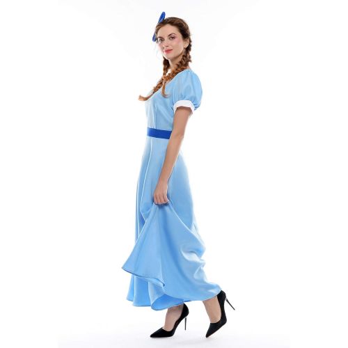  NSPSTT Women Costume Dresses Princess Cosplay Party Fancy Maxi Dress