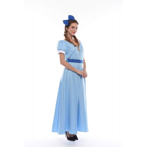  NSPSTT Women Costume Dresses Princess Cosplay Party Fancy Maxi Dress