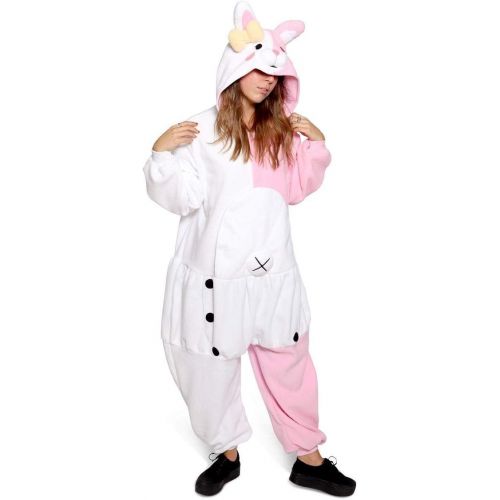  할로윈 용품NSPSTT Monomi Onesie Adult Onesie Unisex Pajamas Danganronpa Monomi Cosplay Halloween Costume Sleepwear
