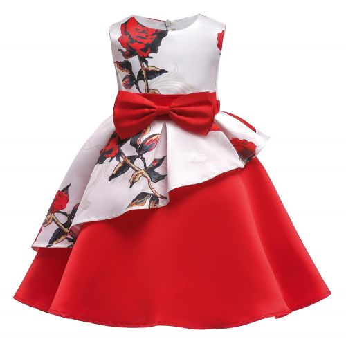  NSSMWTTC Flower Girls Pageant Party Dresses Kids Special Occasion Dress