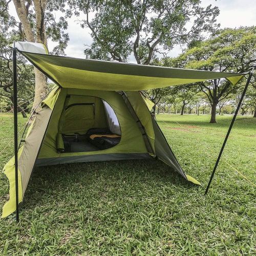  NNTK Proxy 4 Sleeps up to 4 Person 7 by 7 FT Outdoor Instant Dome Family Camping Tent 100% Waterproof 2500mm