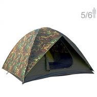 NTK HUNTER GT 5 to 6 Person 9.8 by 9.8 Foot Outdoor Dome Woodland Camo Camping Tent 100% Waterproof 2500mm, Easy Assembly, Durable Fabric Full Coverage Rain fly Micro Mosquito Mesh