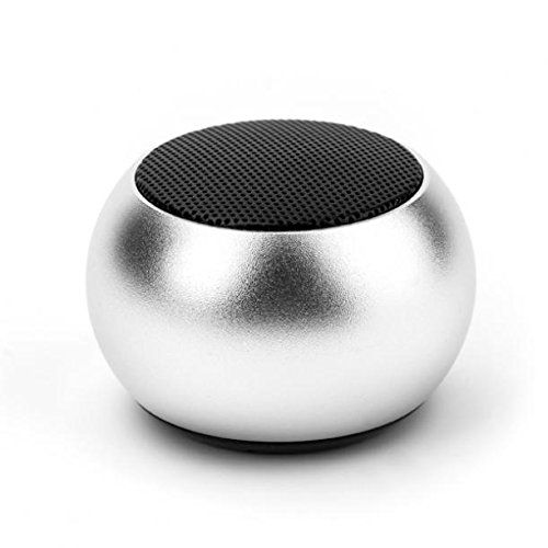  NTSElectronics Mini Wireless Speaker Audio Hands-free Microphone with Remote Shutter Lightweight Silver for Amazon Fire HD 10, 8, Kindle DX, Fire, HD 6, 7, 8.9, HDX 7, 8.9