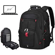 [아마존핫딜][아마존 핫딜] NUBILY Laptop Backpack 17 Inch Waterproof Extra Large TSA Travel Backpack Anti Theft College School Business Mens Backpacks with USB Charging Port 17.3 Gaming Computer Backpack for Women