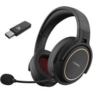 [아마존베스트]NUBWO 2.4G Wireless Gaming Headset for PC PS4 PS5 with Detachable Noise Cancelling Microphone Gaming Headphones for Laptop Mac with LED Light