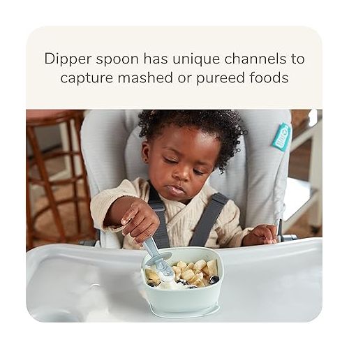 누크 NUK for Nature™ Pretensil Dipper Spoon and Fork Set