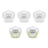 NUK Orthodontic Pacifiers, 6-18 Months, 5 Pack, Timeless Collection, Amazon Exclusive