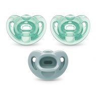 NUK Comfy Orthodontic Pacifiers, 0-6 Months, 3 Pack