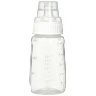 NUK Gerber First Essentials Clear View Silicone Bottle, Slow Flow, 5 Ounce