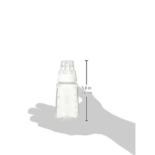 누크 NUK Gerber First Essentials Clear View Silicone Bottle, Slow Flow, 5 Ounce