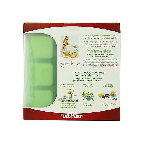 누크 NUK Homemade Baby Food Flexible Freezer Tray and Lid Set