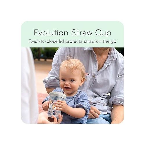 누크 NUK Evolution Soft Spout Learner Cup, 8 oz, 1-Pack