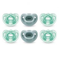 NUK Comfy Pacifiers, 6-18 Months, 6 Pack