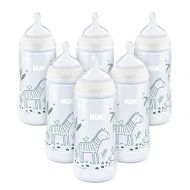NUK Smooth Flow Anti Colic Baby Bottle, 10 oz, 6 Pack