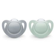 NUK | Orthodontic Pacifiers | Light Blue-Blue| 6-18 Months | Best Pacifier for Breastfed Babies | BPA Free | Shaped to Soothe Just Like Mom | 2-Pack (Blue)