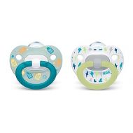 NUK Glow-in-The-Dark Orthodontic Pacifiers