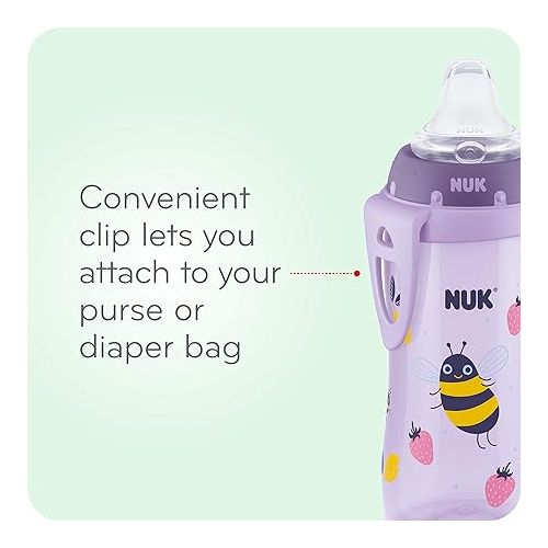 누크 NUK Disney Active Sippy Cup, Minnie Mouse, 10oz 1pk