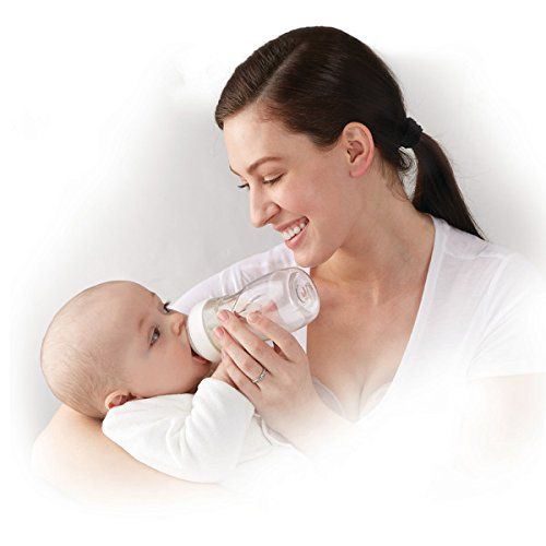 누크 [아마존베스트]NUK Simply Nautral Baby Bottle, Clear, 5oz 1pk