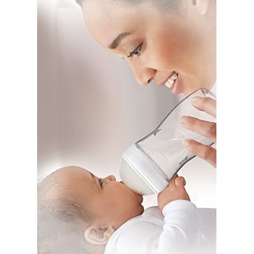 누크 [아마존베스트]NUK Simply Nautral Baby Bottle, Clear, 5oz 1pk