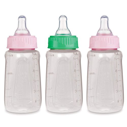 누크 [아마존베스트]First Essentials by NUK clearview bottle, girl, 5 Oz, 3 - Pack