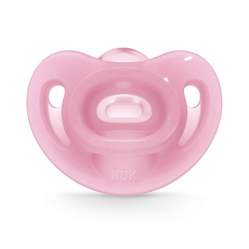 누크 [아마존베스트]NUK Sensitive Orthodontic Pacifiers, Girl, 6-18 Months, 2-Pack