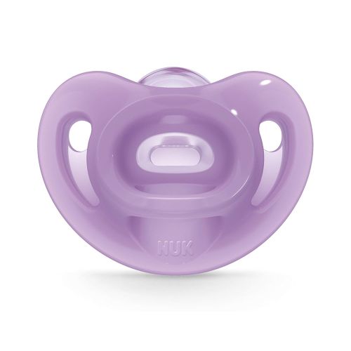 누크 [아마존베스트]NUK Sensitive Orthodontic Pacifiers, Girl, 6-18 Months, 2-Pack