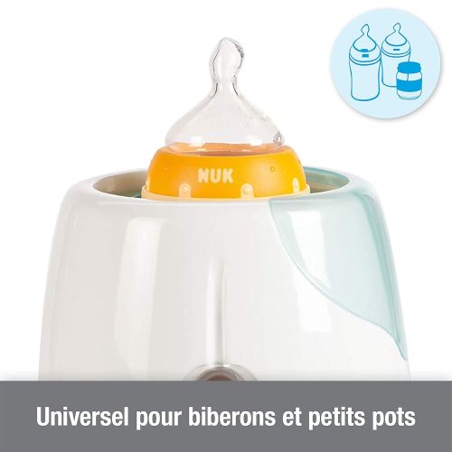 누크 NUK Nuk - 700216 - Chauffe-Biberon Auto Maison- Bleu-Vert